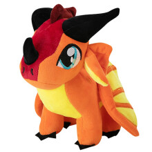 Zacht pluche Vleugels Draak Knuffels Speelgoed Kussen Pop 30 cm Pterosaur Vliegende Oranje Draak Knuffel Speelgoed Beste Verjaardag Kerstmis Jubi