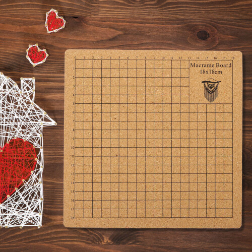juego de tabla de con macramé para manualidades con pines t 2