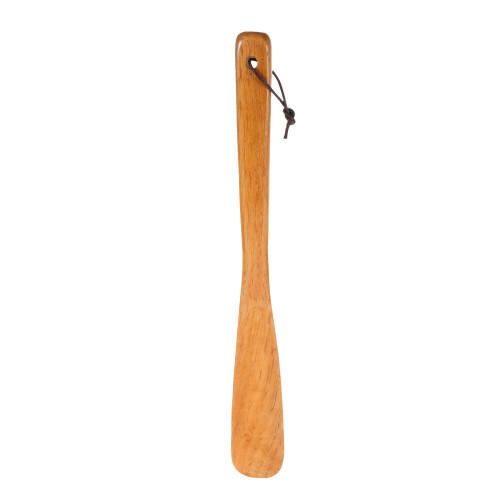 calzador de madera para y con mango largo 2