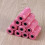 12 bolsas plásticas para excrementos de perro, impermeables, rosa 4