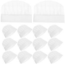 20 . sombreros de cocinero desechables para niños, ,