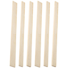 6Pièces Outils Bois Khaki Robustes Pour Usage Argile