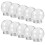 10Pcs Mini Clear Plastic Snow Globes DIY Water Globe Storage Props 3