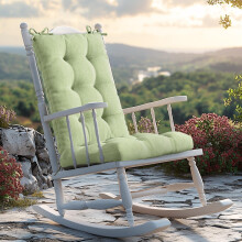 Codi Schommelstoelkussens Outdoor Glider Rocker Chairs Vervangingskussenset voor terrasmeubilair Waterbestendig voor veranda Tuin Saliegroen 1PK