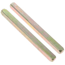 2 uds. vástago cuadrado 100 mm para pomo puerta
