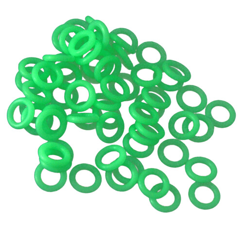 100 pcs fluorescent rings for camping tent stakes nails