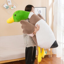 psmacra Mallard Duck Pluche Duck Knuffels Realistisch Zacht Harig Eend Knuffeldier Kussen Leuk Speelgoed Cadeau voor iedereen (39.3)