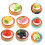 18 . mini pasteles artificiales con , realistas 8