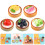 18 . mini pasteles artificiales con , realistas 6