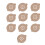 10 unidades bases para broches, plataformas, accesorios 5