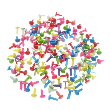 tachuelas redondas pequeñas con , 100 uds. multicolor