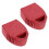 fundas protectoras antideslizantes para pies , goma, 2 uds. 1