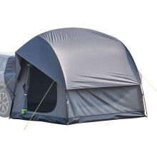 VEVOR SUV Tent for Camping 8FT L x 8FT W Waterproof PU2000mm Spacious Double Layer Design for 5-8 Person SUV Camping Tent with Mesh Windows Inclu