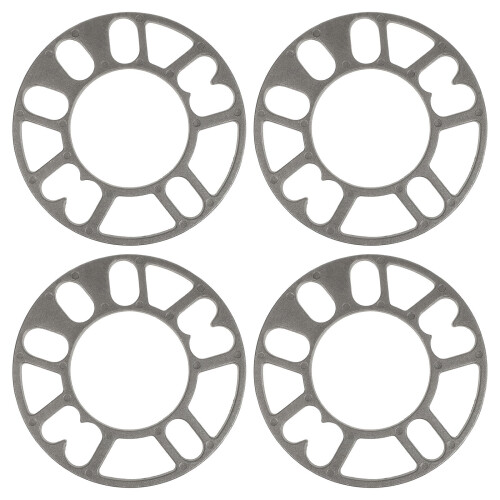 4 uds. separadores 5 mm aluminio, 4 y 5 , 1