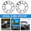 4 uds. separadores 5 mm aluminio, 4 y 5 , 8