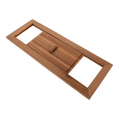 salida ventilación para sauna de madera, limpieza y