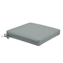 Arden Schuim zitkussen voor buiten dineren 19 x 19 Gemaakt met ProFoam Regenbestendig Lichtbestendig Steengrijs Leala