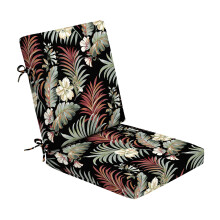 Venkovn poltr na jdeln idli Arden Foam 20 x 20 Vyrobeno z ProFoam odoln proti deti a vyblednut Simone Black Tropical