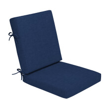 Arden Foam Outdoor Eetkamerstoelkussen 20 x 20 Gemaakt met ProFoam Regenbestendig Lichtbestendig Saffierblauw Leala