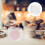 caja de plástico para macarons y postres, 50 5