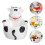 1Pc Cartoon Animal Ceramic Bowl White Practical Food Container 7