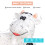 1Pc Cartoon Animal Ceramic Bowl White Practical Food Container 11