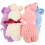 4 . toallas en forma de , regalo para 7