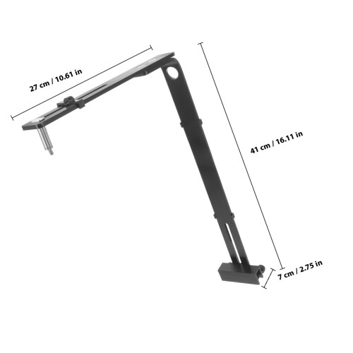 support métallique pour aquarium - fixation bac 1