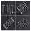 pendientes industriales inoxidable flechas barra roscada unisex 5