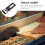 Guide de scie 260 mm avec rail de guidage équerre 8