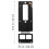 Guide de scie 260 mm avec rail de guidage équerre 2