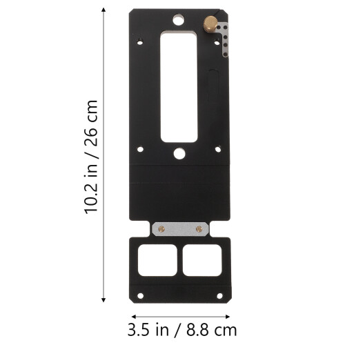 Guide de scie 260 mm avec rail de guidage équerre 1