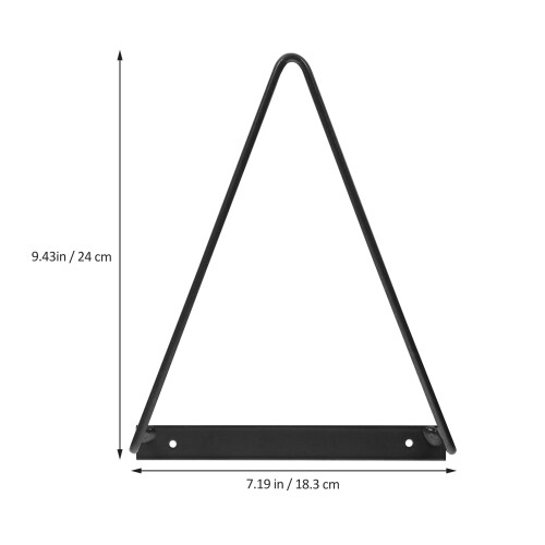soporte pared triangular para discos vinilos y álbumes 1