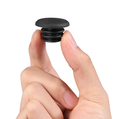 bouchons de guidon 22 mm pour route - 10 pièces noir 2