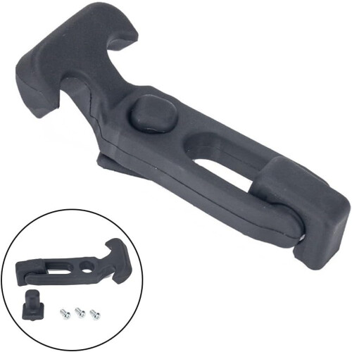 Rubber T-Handle For Securing Gear On Golf Carts Universal Standard Size Durable Rubber Grip 1