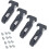 Rubber T-Handle For Securing Gear On Golf Carts Universal Standard Size Durable Rubber Grip 3