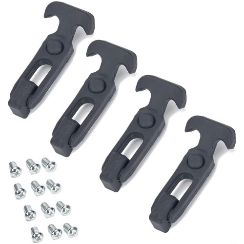 Rubber T-Handle For Securing Gear On Golf Carts Universal Standard Size Durable Rubber Grip 2