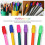 120 gommes pour crayon colorées, maison, , classe 6