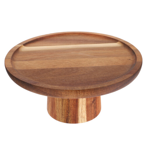 Wooden Cupcake Stand Fruit Serving Plate Cake Display Holder