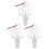 Raindrops Cosmetics Storage Spray Bottles 3pcs 1.7oz 1