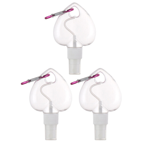 Raindrops Cosmetics Storage Spray Bottles 3pcs 1.7oz