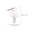Raindrops Cosmetics Storage Spray Bottles 3pcs 1.7oz 9