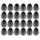 24 embouts d'oreille en silicone pour stéthoscope de rechange 3