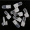 10 pièces outils pour protection vernis ongles 7