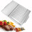plaque de barbecue en acier inoxydable carrée pour usage 10