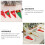 6 housses de rangement pour couverts de Noël, protections 11