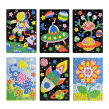 puzzle 3D enfants 6 pièces EVA DIY motifs dessins