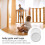 protège- pour d'escalier bébé, perçage, 2 pièces 9