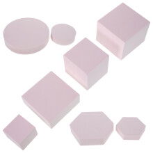 8Stk. Pinker Schaumstoffwürfel Fotozubehör Set Für Schmuckfotografie