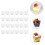 1 set transparante mini dessertpotten met lepels 4